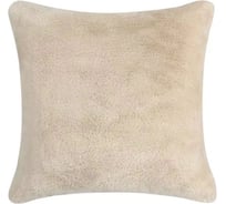 Наволочка Arya Home Кролик Искусственный мех 45x45 см Atlas Бежевый 8680943085443