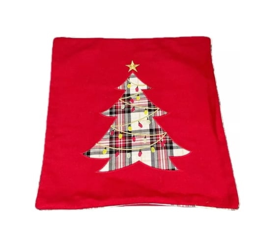 Чехол для подушки Arya Home 45x45 см Festival Красный 8680943241658 1