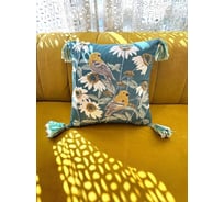 Чехол для подушки Arya Home 45x45 см Floral Motif Разноцветный 8680943241092