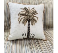 Чехол для подушки Arya Home 45x45 см Oasis Palm Разноцветный 8680943241115