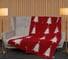 Плед Arya Home хлопок 127x152 см Rejoice Красный, Кремовый 8680943241566 4