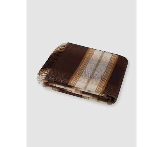 Плед Arya Home хлопок 200x220 см Dust Коричневый 8680943231895 1