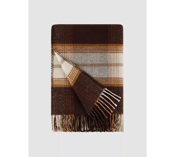 Плед Arya Home хлопок 200x220 см Dust Коричневый 8680943231895