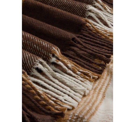 Плед Arya Home хлопок 200x220 см Dust Коричневый 8680943231895