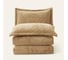 Покрывало Arya Home бархатное с сумкой 180x240 см Valentine Кремовый 8680943228604 1