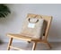 Покрывало Arya Home бархатное с сумкой 180x240 см Valentine Кремовый 8680943228604 3
