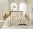 Покрывало хлопковое Arya Home 180x240 см Dentate Бежевый 8680943245731 1