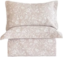 Покрывало хлопковое Arya Home 250x260 см Маche Светло-Коричневый 8680943245816