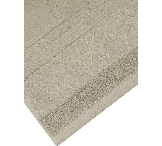 Полотенце бамбуковое Arya Home 70x140 см Giza Светло-Бежевый 8680943226181