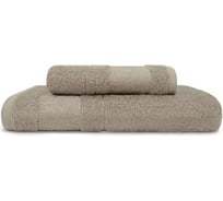 Полотенце бамбуковое Arya Home 70x140 см Giza Темно-Бежевый 8680943226174