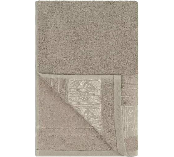 Полотенце бамбуковое Arya Home 70x140 см Giza Темно-Бежевый 8680943226174