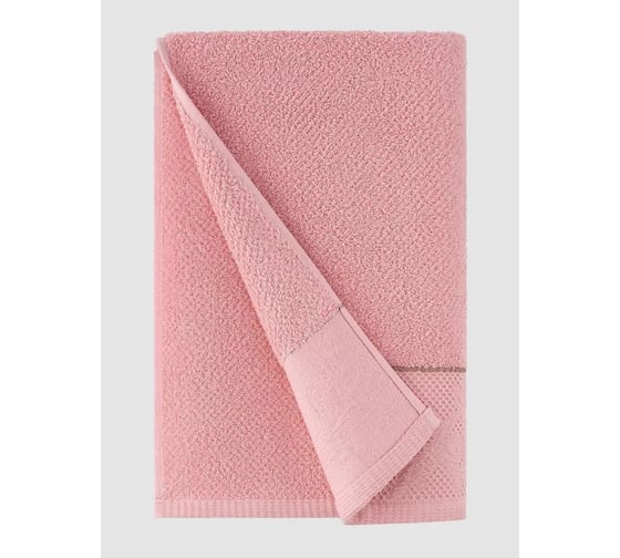 Полотенце жаккардовое Arya Home 70x140 см Emely Розовый 8680943235114