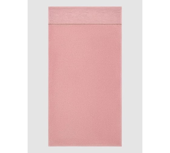 Полотенце жаккардовое Arya Home 70x140 см Emely Розовый 8680943235114
