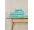 Полотенце однотонное Arya Home 30x50 см Miranda Soft Аква 8680943039279 8