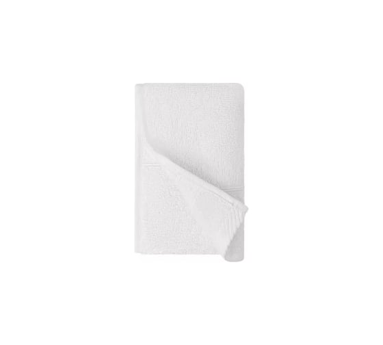 Полотенце однотонное Arya Home 50x90 см Miranda Soft Белый 8680943039330