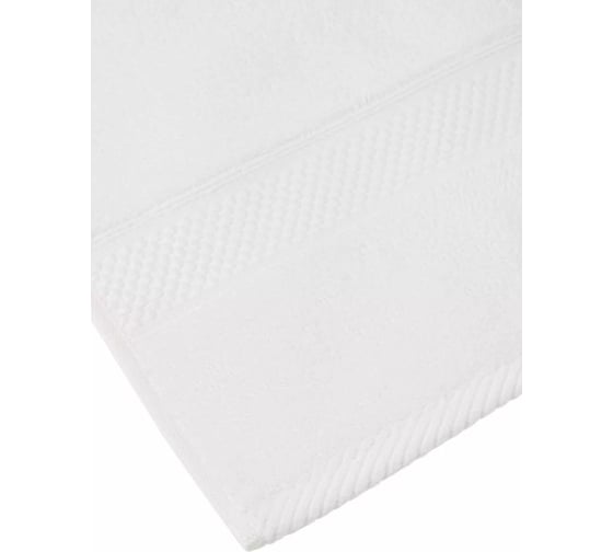Полотенце однотонное Arya Home 50x90 см Miranda Soft Белый 8680943039330