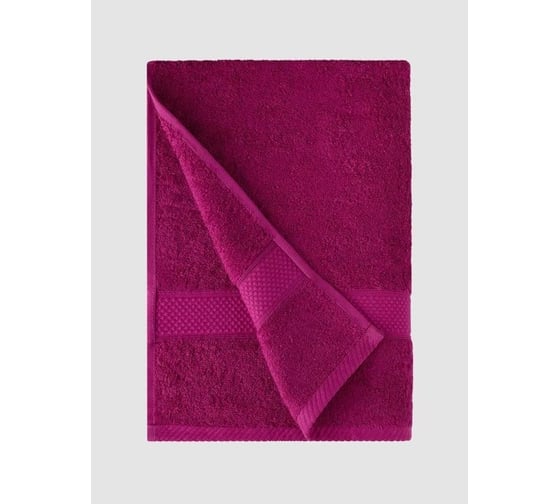 Полотенце однотонное Arya Home 30x50 см Miranda Soft Фуксия 8680943090041 1