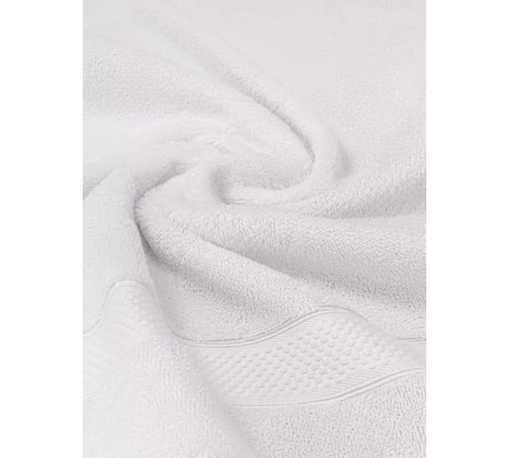 Полотенце однотонное Arya Home 100x150 см Miranda Soft Белый 8680943039637
