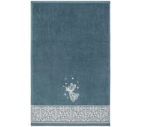Полотенце Arya Home c Вышивкой Рождество 40x60 см Blessed Темно-Синий 8680943233233