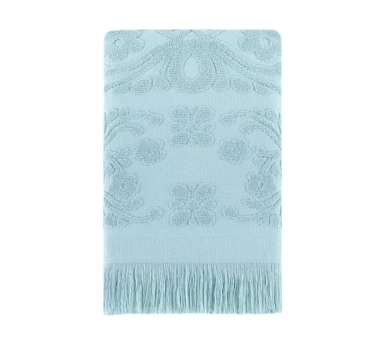 Полотенце Arya Home c Бахромой 50x90 см Isabel Soft Мятный 8680943040855
