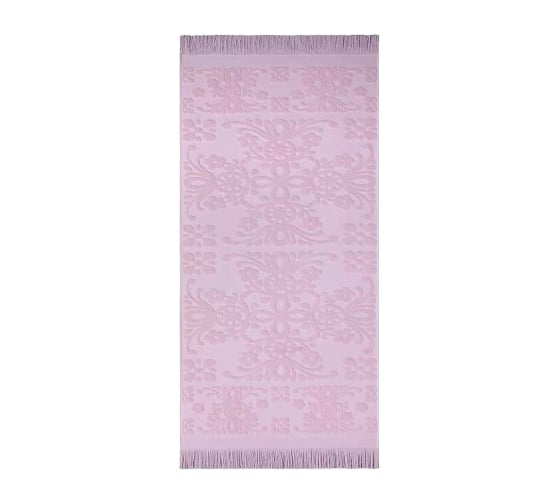Полотенце Arya Home c Бахромой 30x50 см Isabel Soft Пудра 8680943040695 1