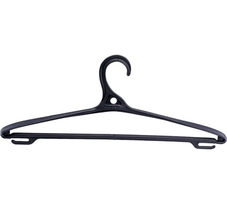 Вешалка для одежды Бытпласт размер 44-46, черный 431201913