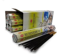 Благовония HEM BUSINESS Бизнес Для привлечения денег Пачули Кедр Красный Сандал и Роза 20 палочек 61-BUS