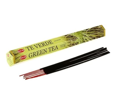 Благовония HEM GREEN TEA Зеленый чай 20 палочек 61-GRT