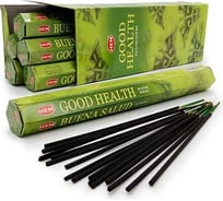 Благовония HEM GOOD HEALTH Пожелания здоровья Лимон Шалфей Мята Пачули 20 палочек 61-GLH