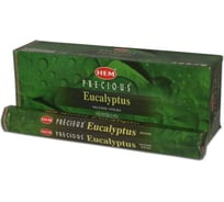 Благовония HEM Precious EUCALYPTUS Драгоценный Эвкалипт Защита от вирусов 20 палочек 61-PEU