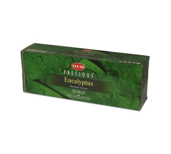 Благовония HEM Precious EUCALYPTUS Драгоценный Эвкалипт Защита от вирусов 20 палочек 61-PEU