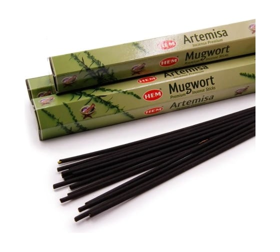 Благовония HEM MUGWORT Полынь 20 палочек 61-MUG