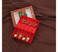 Набор столовых приборов Arya Home Arya Arya Christmas 4 предмета, Kremlin 8680943241719