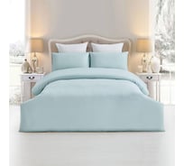 Простыни Arya Home Arya полосатый сатин, 240x260, Otel мятный 8680943076755