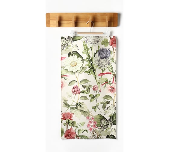 Полотенце Этель Plant diversity 40x73 см, 100% хлопок, саржа 190 г/кв.м 10749638 1