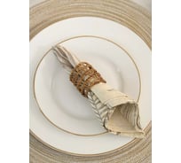 Плетеные кольца для салфеток Arya Home Arya ручная работа, Narnia, 4 шт., 4x5 8680943234933