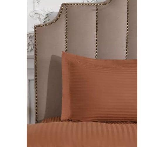 Постельное белье Arya Home Arya 1.5-спальное, 160x220, Otel Коричневый 8680943098221