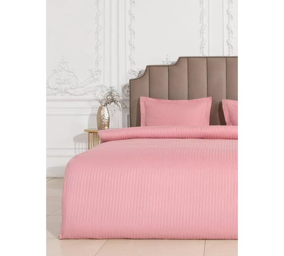 Постельное белье Arya Home Arya 2-спальное (евро), 200x220, Otel Сухая Роза 8680943098191