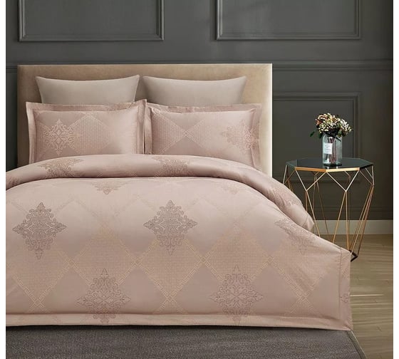 Постельное белье Arya Home Arya Бамбук Tencel 2-спальное (евро), 200x220, Ava 8680943108371