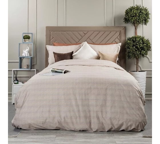 Постельное белье Arya Home Arya Alamode 2-спальное (евро), 200x220, Gemini 8680943080011 1