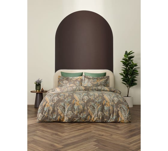 Постельное белье Arya Home Arya Alamode 2-спальное (евро), 200x220, Polen 8680943080028 1