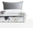 Постельное белье Arya Home Arya Exclusive 2-спальное (евро), 200x220, Gardenia Серый, белый 8680943210098 3