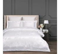 Постельное белье Arya Home Arya Royalty 2-спальное (евро), 200x220, Agota Оптический, Белый 8680943063007