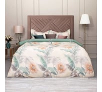 Постельное белье Arya Home Arya Simple Living 2-спальное (евро), 200x220, Cherise 8680943104038