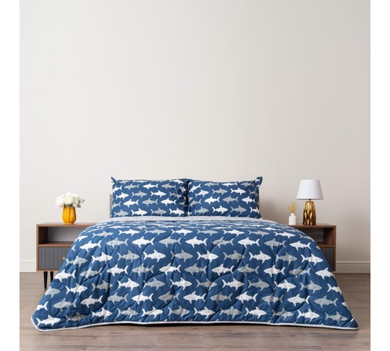 Комплект постельного белья SIBERIAHOME Мелвин №34 с одеялом Евро Siberia Сиб-Кт-Евро-Мел34 1