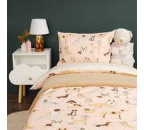 Комплект постельного белья детский SIBERIAHOME Собачки (розовый) Siberia Сиб-Дет-11