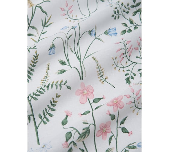 Комплект постельного белья Guten Morgen Бязь, рис.1167, Gardenia 1.5 спальный с нав. 50x70 см GMБ-1167-143-150-50