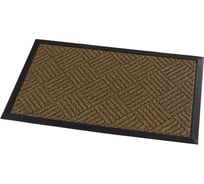 Придверный ковер Profiflooring Травка с рисунком 45х75 см, цвет бежево-коричневый Trav56358
