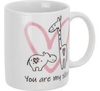 Кружка керамическая PERFECTO LINEA 350 мл, LOVELY ANIMALS-2, 30-063612