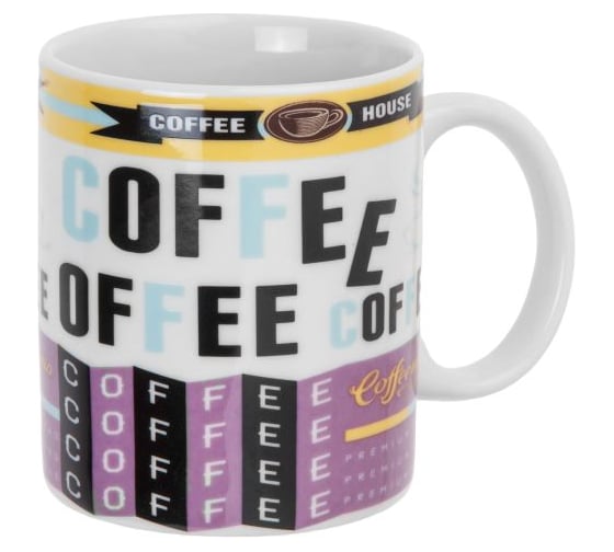 Кружка керамическая PERFECTO LINEA 350 мл, COFFEE-2, 30-063622